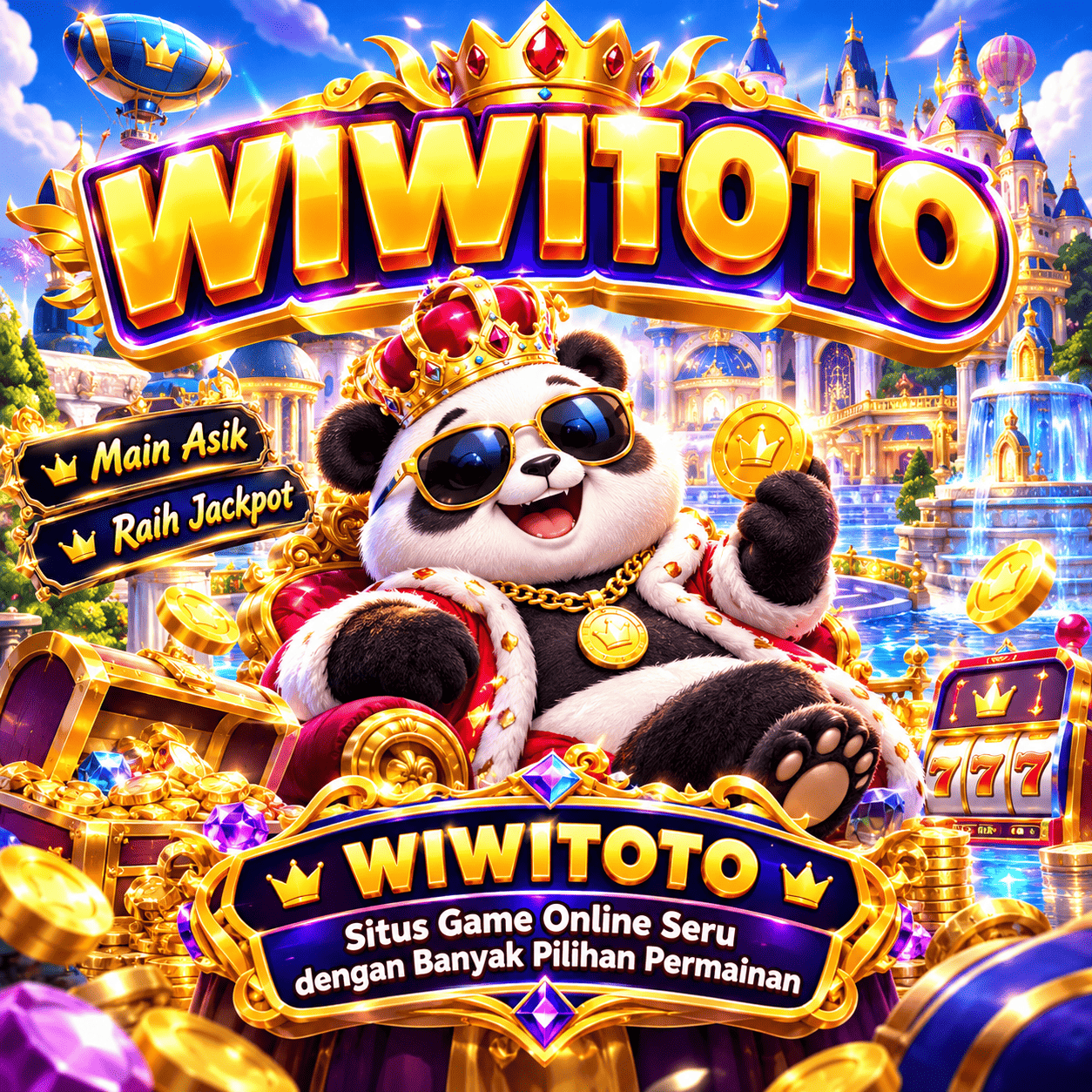 Banner WIWITOTO Cyber Blue